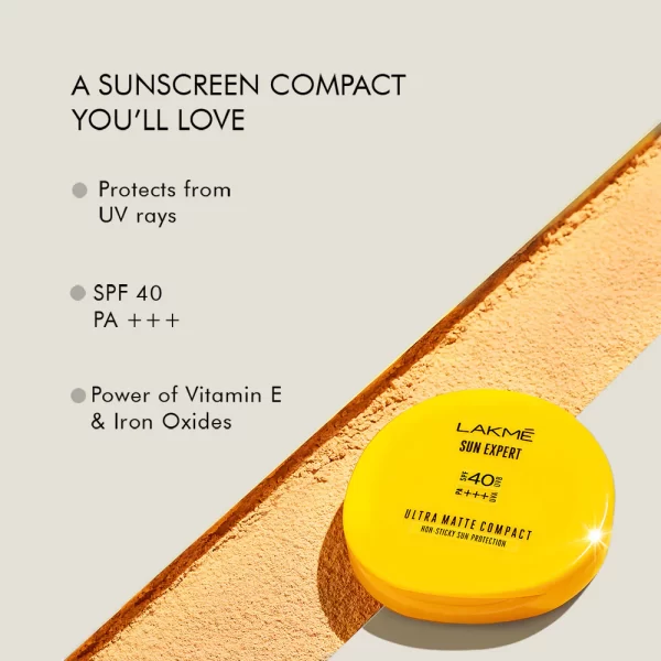 Lakmē Sun Expert Ultra Matte SPF 40 PA+++ Compact - 7 g - Image 2